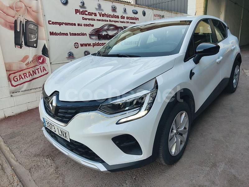 Blanco Usado 2021 Renault Captur Intens SUV | 11.200 € (Precio justo) - Imagen 1/4