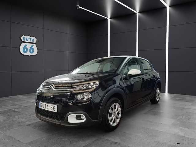 Usado Citroën C3 Feel 82 CV (60 kW) 2019 Negro Utilitario