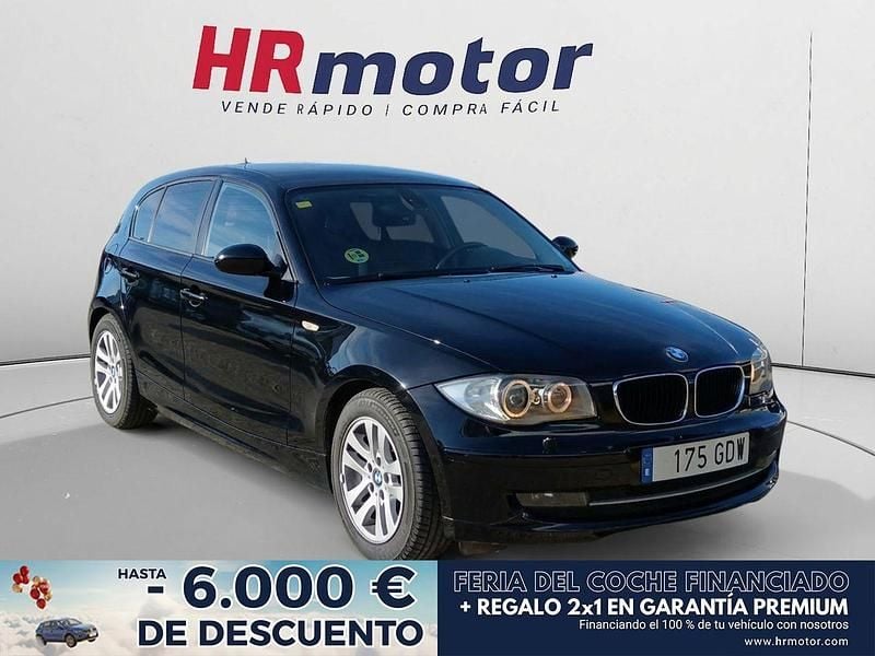 Negro Usado 2008 BMW 118 Efficient Dynamics Utilitario | 8590 € (Precio justo) - Imagen 1/4