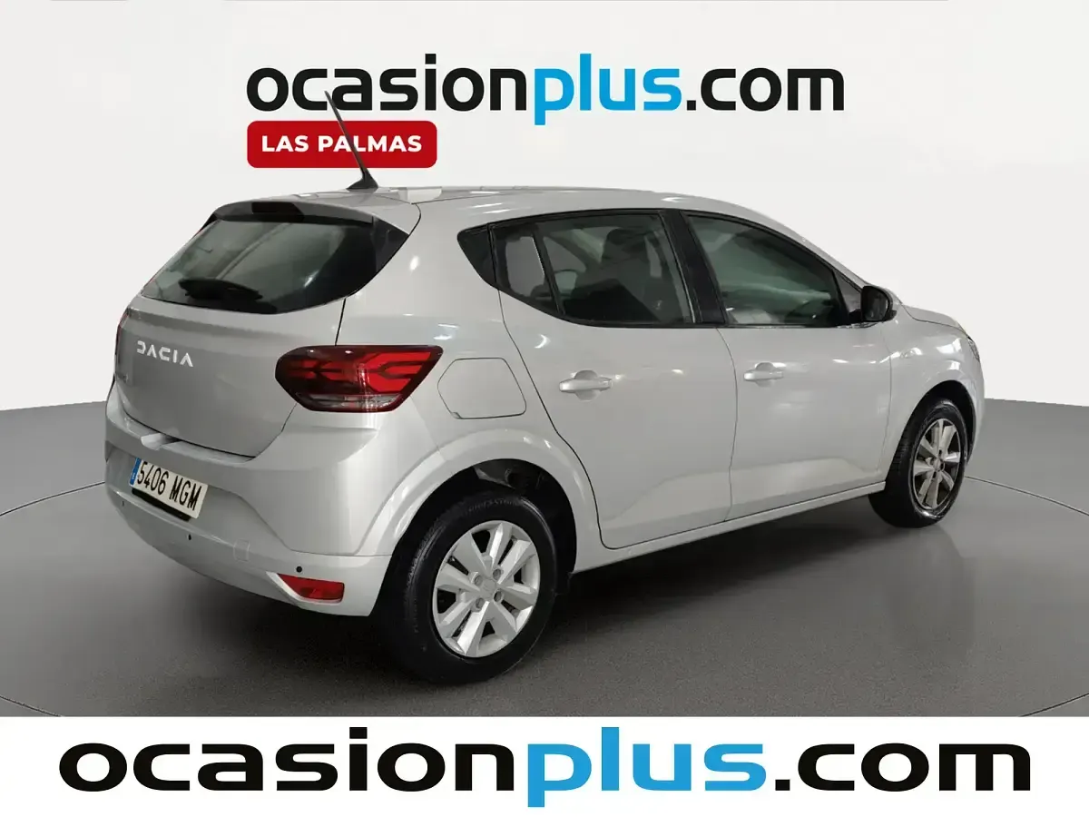 Usado Dacia Sandero Expression 91 HP (66 kW) 2023 Cinzento