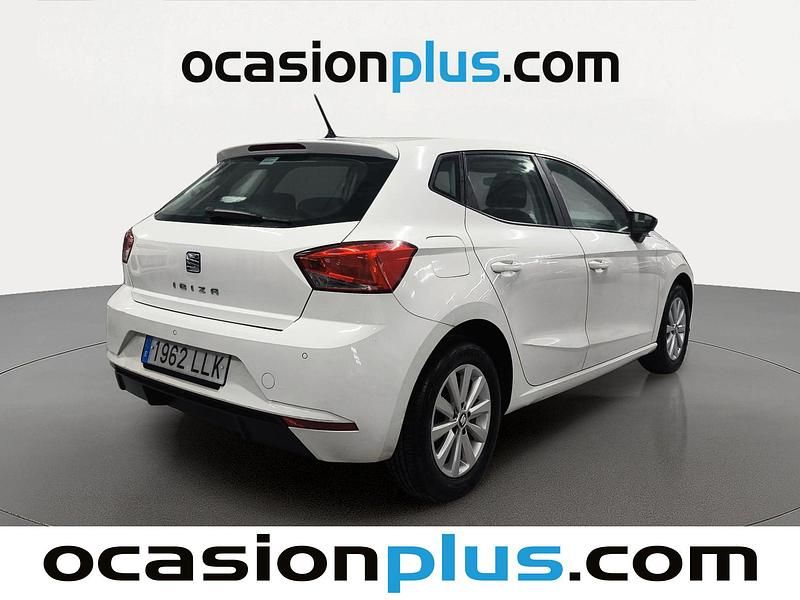 Usado Seat Ibiza Style 95 CV (69 kW) 2020 Blanco Utilitario