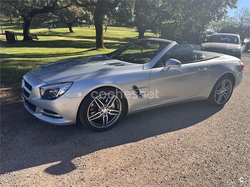 Usado Mercedes SL400 333 CV (244 kW) 2016 Gris / plata Descapotable