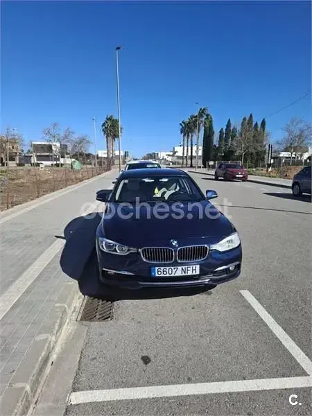 Usado BMW 316 116 CV (85 kW) 2016 Azul Berlina