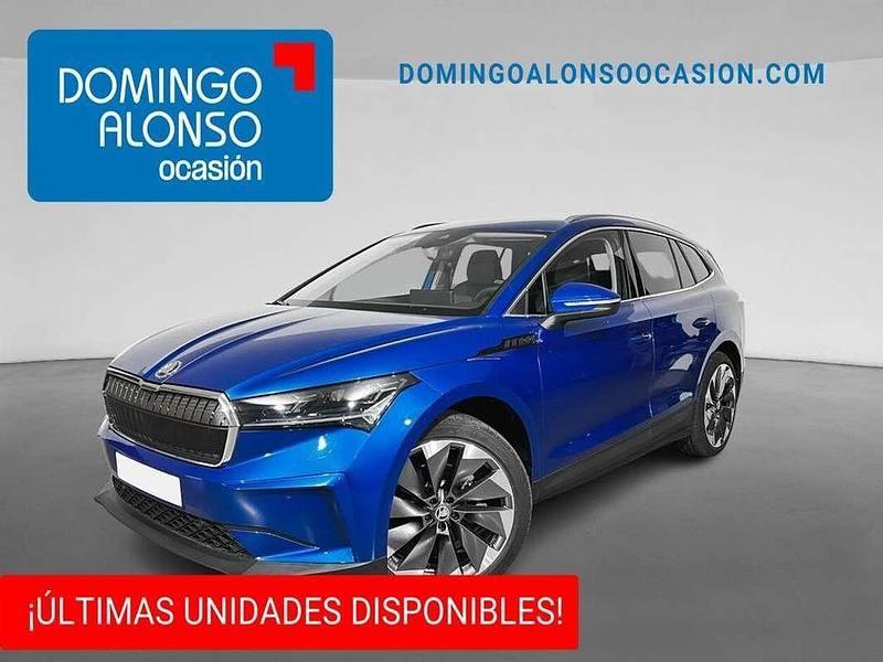 Azul Usado 2024 Skoda Enyaq iV SUV | 26.290 € - Imagen 1/4