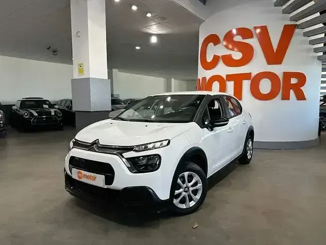 Käytetty Citroën C3 Live 102 HP (75 kW) 2022 Valkoinen Viistoperä