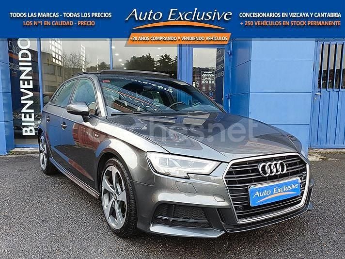 Gris / plata Usado 2017 Audi A3 S-Line Berlina | 20.240 € (Precio justo) - Imagen 1/4