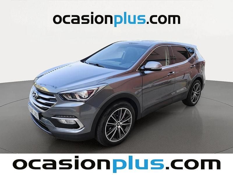 Usado Hyundai Santa Fe 150 CV (110 kW) 2016 Gris plata SUV