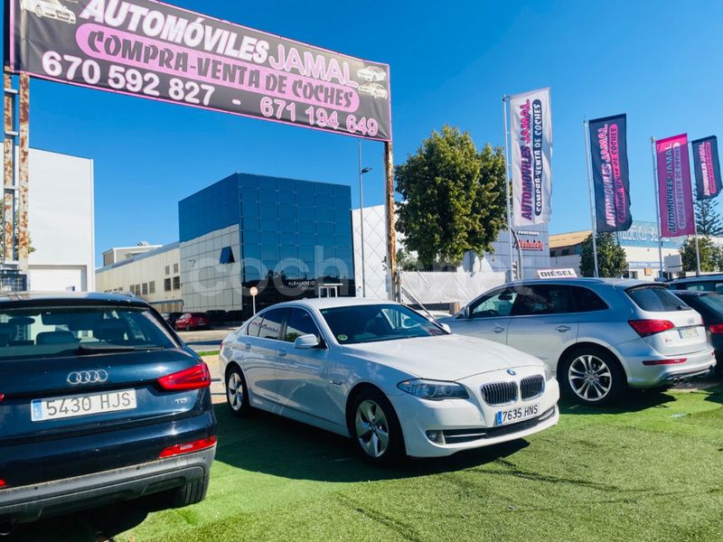Blanco Usado 2012 BMW 520 Efficient Dynamics Berlina | 8999 € (Buen precio) - Imagen 1/4