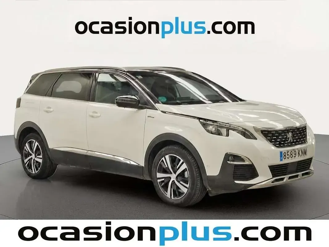 Usado Peugeot 5008 GT-line 131 CV (96 kW) 2018 Blanco SUV