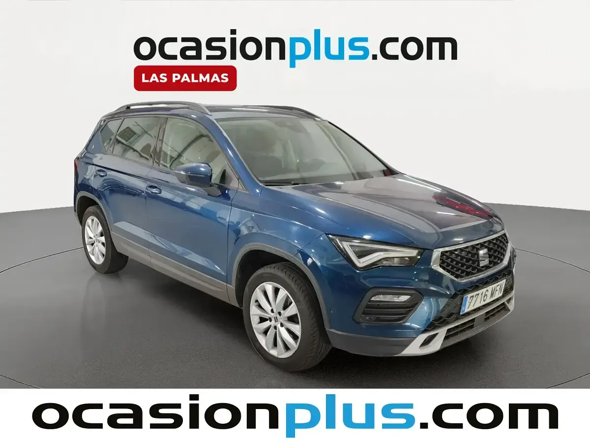 Usado Seat Ateca Style 150 CV (110 kW) 2023 Azul SUV