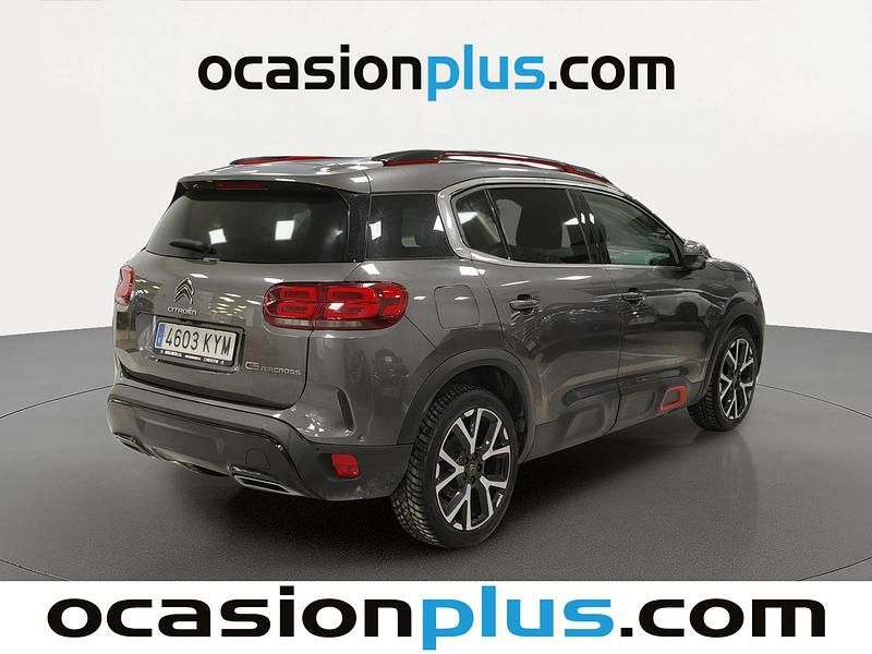 Usado Citroën C5 Aircross Shine 177 CV (130 kW) 2019 Gris SUV