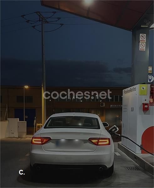 Usado Audi A5 190 CV (139 kW) 2009 Blanco Coupe