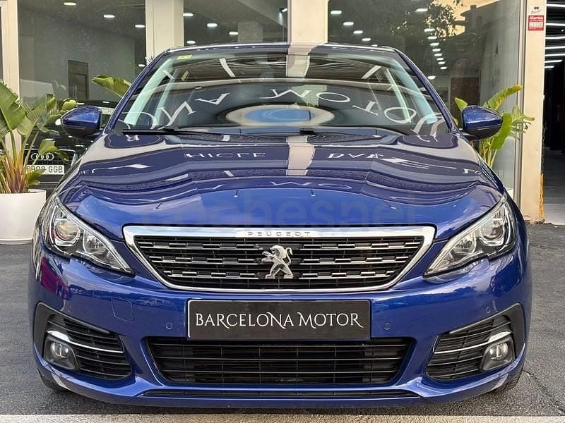 Usado Peugeot 308 Active 130 CV (95 kW) 2018 Azul Berlina