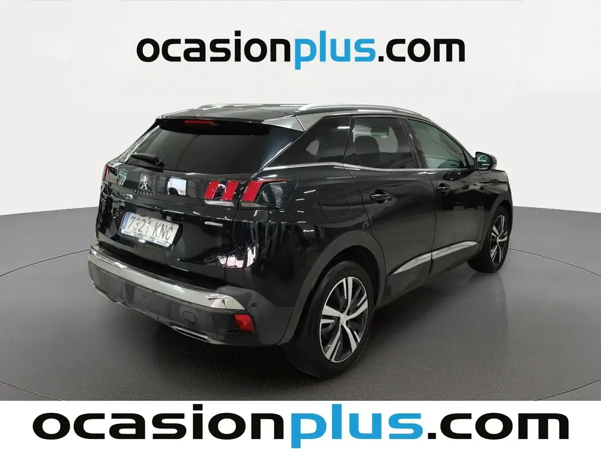 Usado Peugeot 3008 GT-line 131 CV (96 kW) 2018 Negro SUV