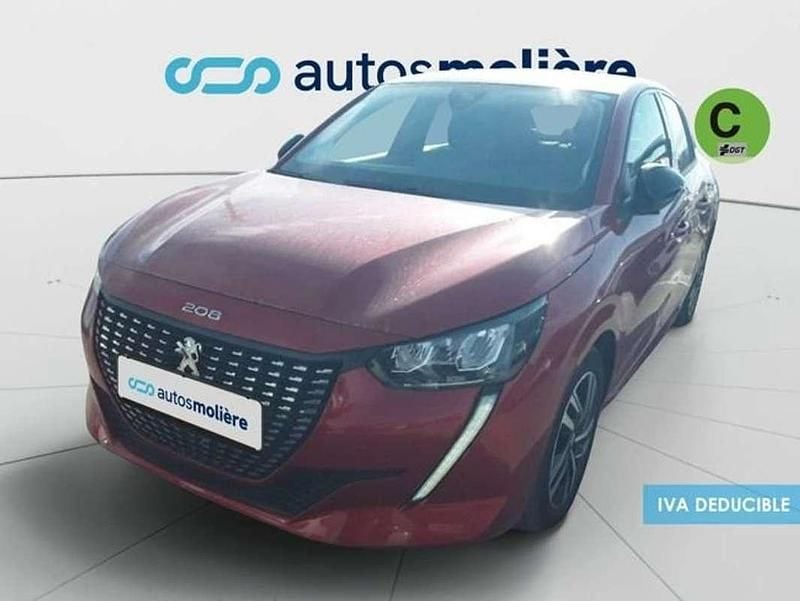 Usado Peugeot 208 Allure 102 CV (75 kW) 2023 Rojo Utilitario