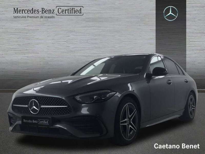 Gris Usado 2021 Mercedes C200 Berlina | 35.900 € (Precio justo) - Imagen 1/4