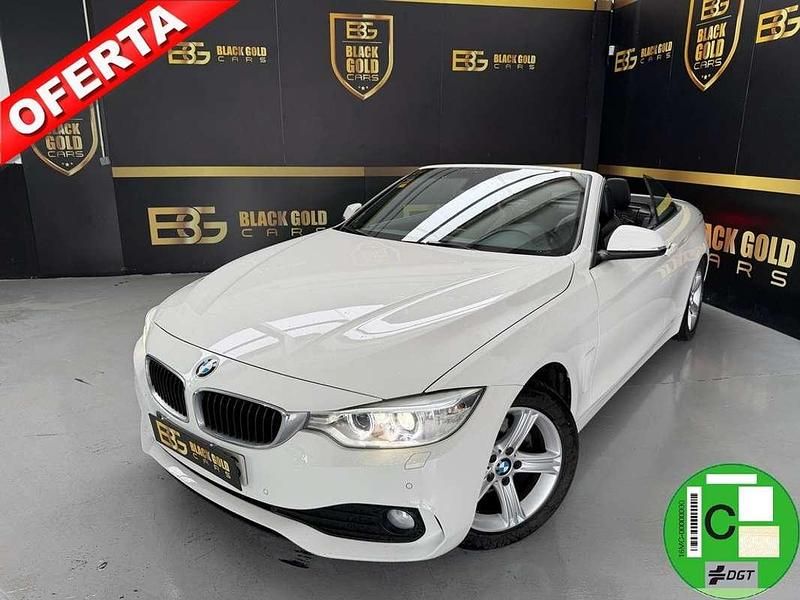 Usado BMW 420 Sport Line 184 CV (135 kW) 2014 Blanco Descapotable