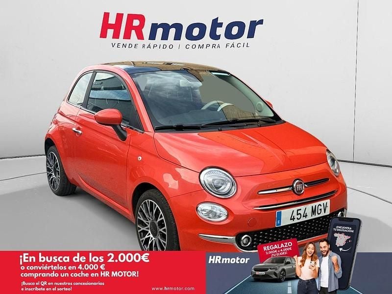 Naranja Usado 2023 Fiat 500 Dolcevita Utilitario | 11.890 € (Precio justo) - Imagen 1/4