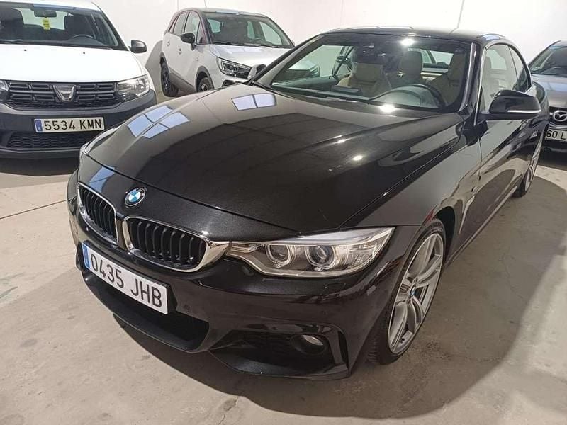 Negro Usado 2015 BMW 420 Descapotable | 19.995 € (Precio justo) - Imagen 1/4