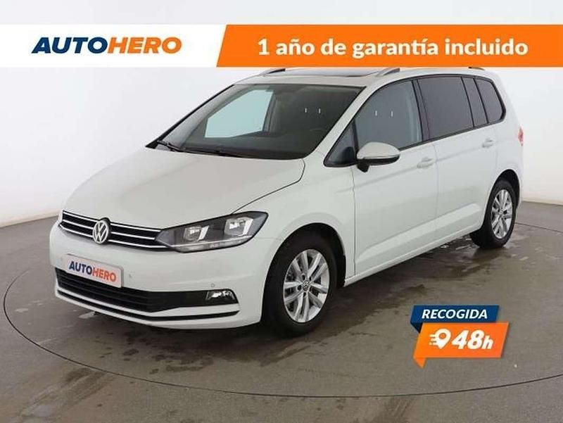 Blanco Usado 2019 VW Touran Advance Monovolumen | 23.099 € (Precio justo) - Imagen 1/3