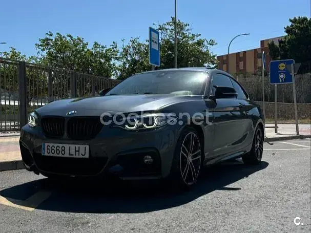 Usado BMW 220 M Sport 184 CV (135 kW) 2020 Gris / plata Coupe