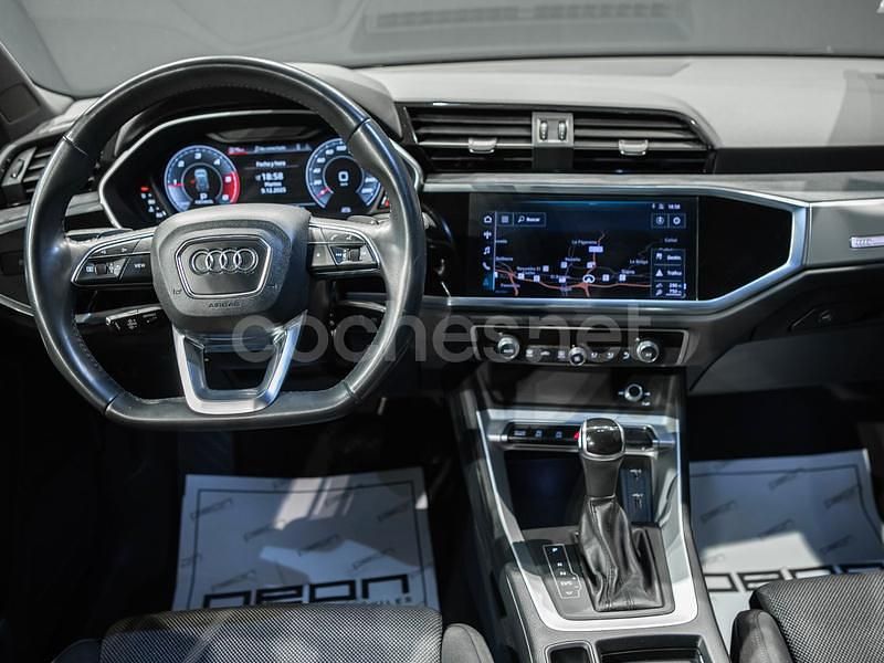 Usado Audi Q3 S-Line 150 CV (110 kW) 2019 Negro SUV