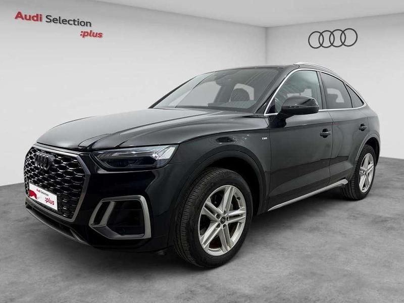 Usado Audi Q5 Sportback S-Line 204 CV (150 kW) 2022 Negro SUV