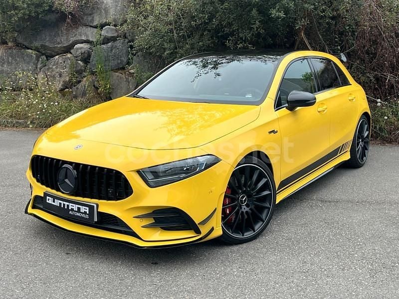 Amarillo Usado 2020 Mercedes A35 AMG Berlina | 39.900 € (Buen precio) - Imagen 1/4