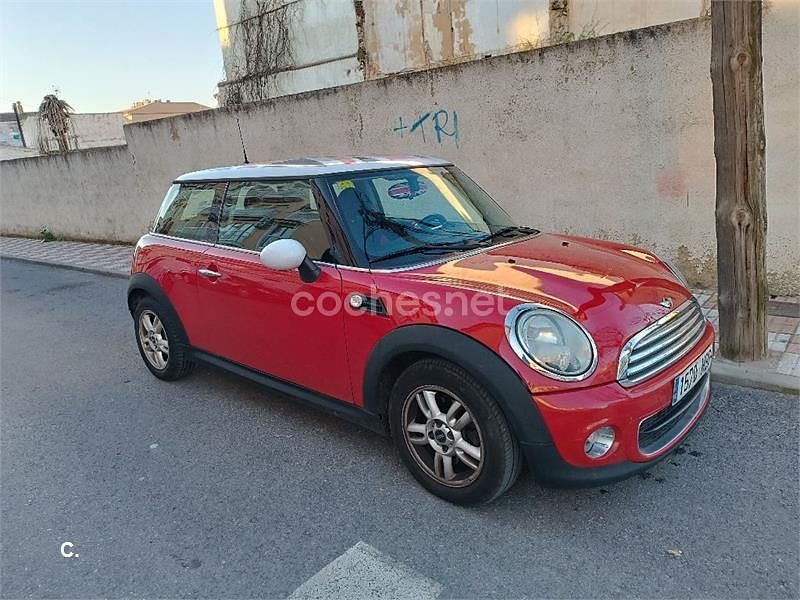 Usado Mini One D 90 CV (66 kW) 2011 Granate Utilitario