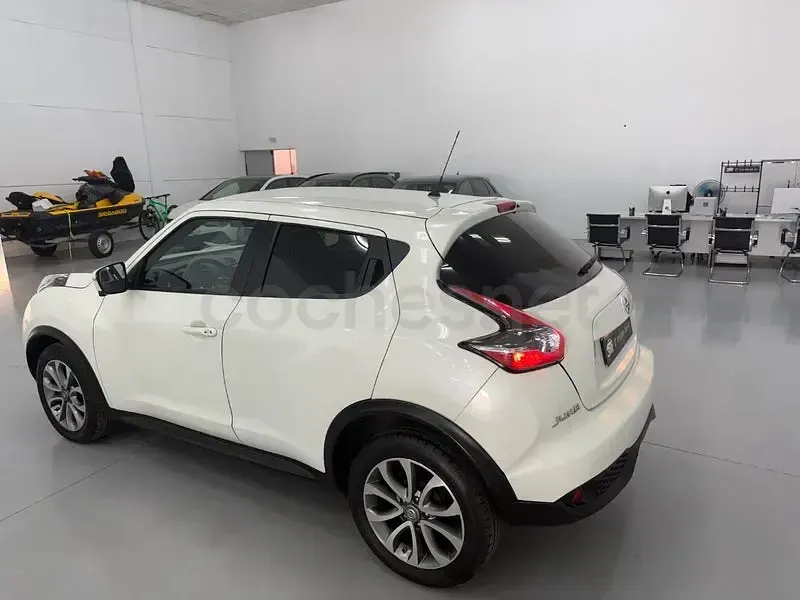 Usado Nissan Juke Tekna 115 CV (84 kW) 2015 Blanco SUV