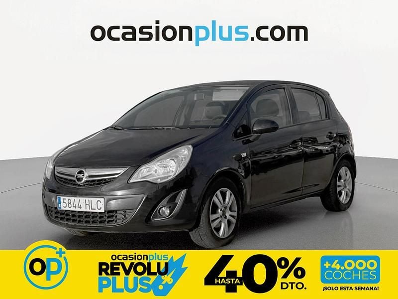 Usado Opel Corsa Expression 86 CV (63 kW) 2012 Negro Utilitario