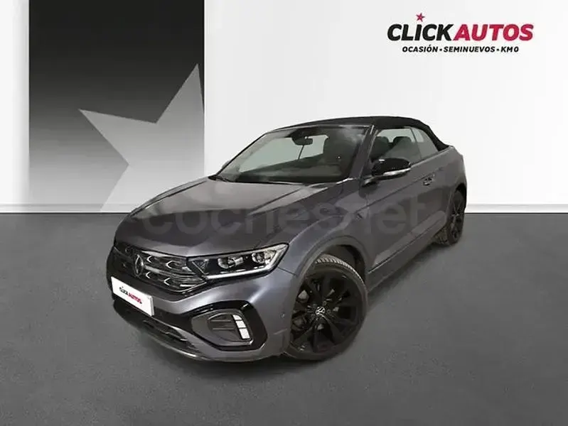 Usado VW T-Roc R-line 150 CV (110 kW) 2022 Gris / plata SUV