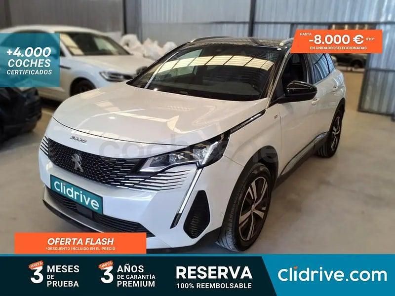 Usado Peugeot 3008 GT 130 CV (95 kW) 2021 Amarillo SUV