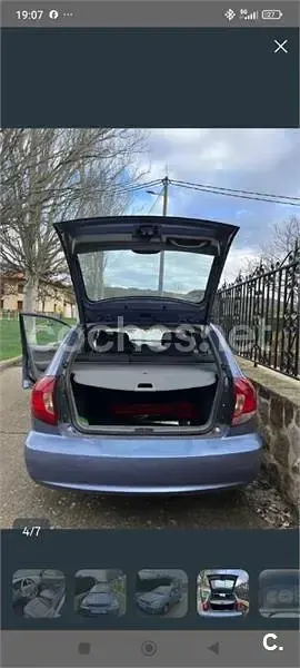 Usado Kia Rio 97 CV (71 kW) 2005 Azul Berlina