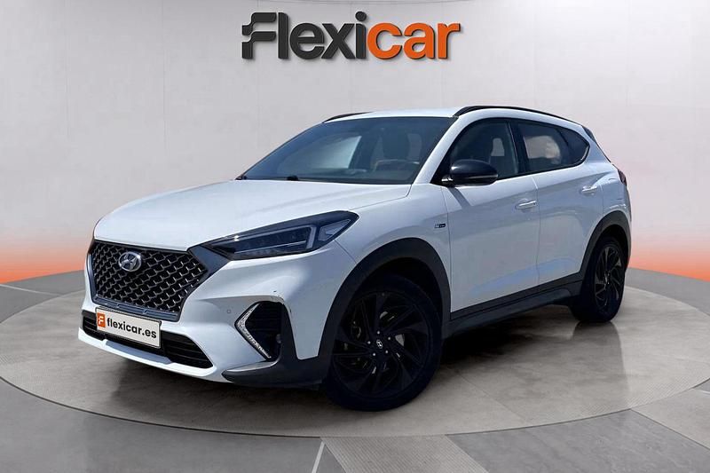 Usado Hyundai Tucson N Line 136 CV (100 kW) 2020 Blanco SUV