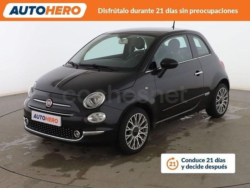 Usado Fiat 500 Lounge 69 CV (50 kW) 2017 Negro Utilitario
