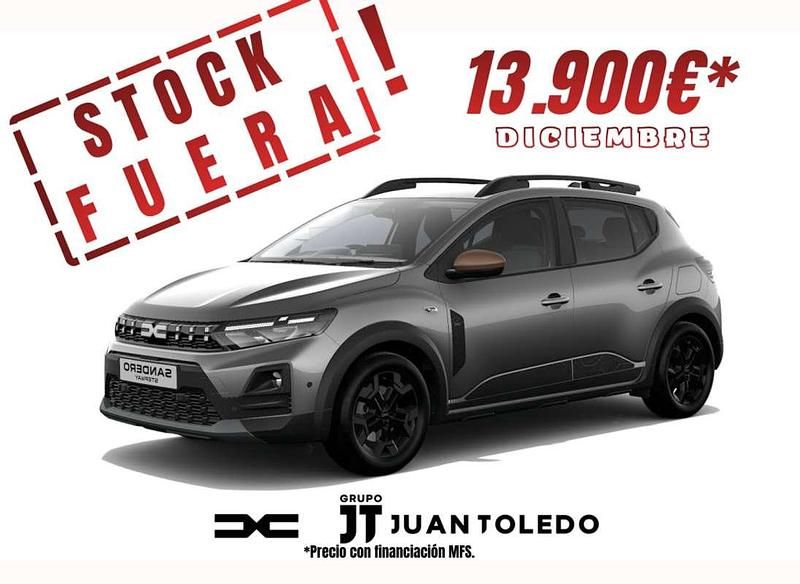 Gris Usado 2025 Dacia Sandero Extreme Utilitario | 13.900 € (Buen precio) - Imagen 1/3