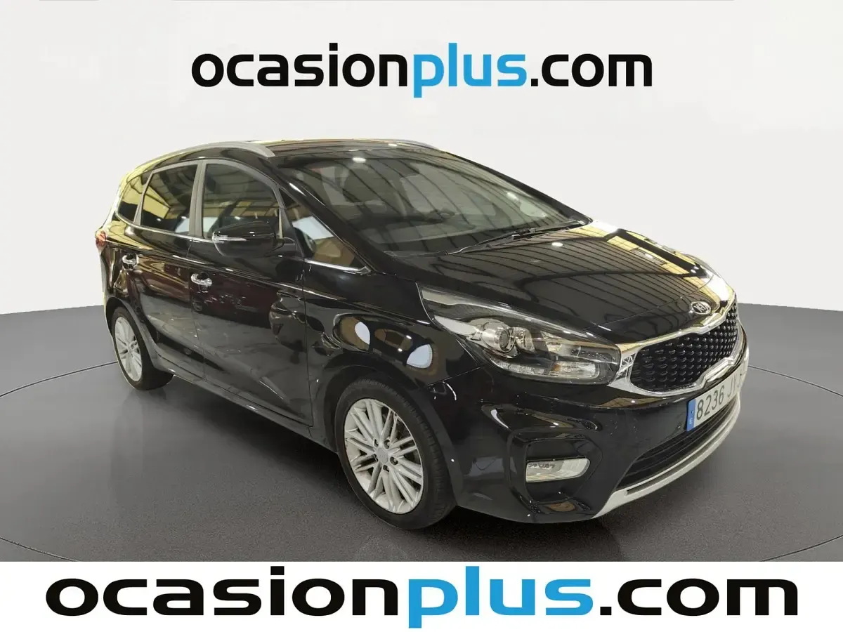 Usado Kia Carens 141 CV (103 kW) 2017 Negro Monovolumen