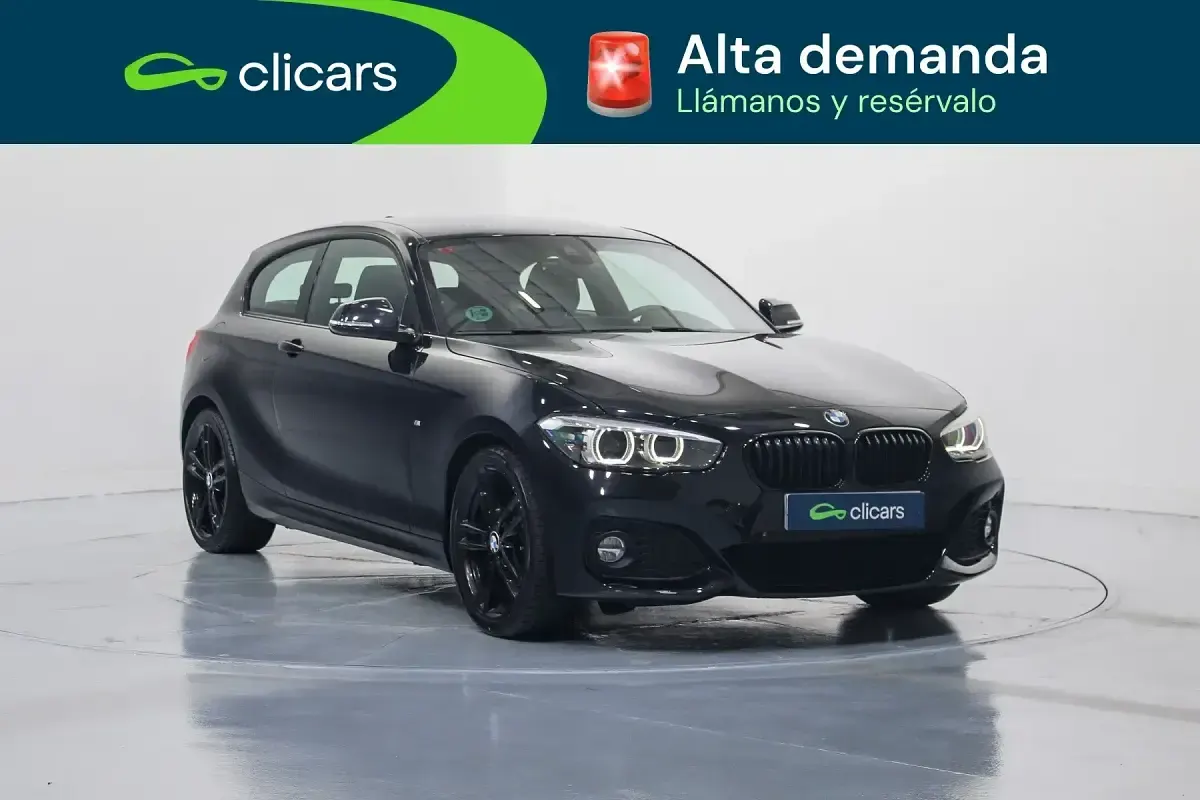 Usado BMW 120 184 CV (135 kW) 2019 Negro Utilitario