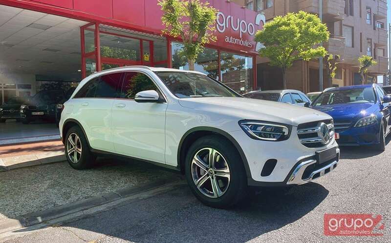 Blanco Usado 2020 Mercedes GLC220 SUV | 34.900 € (Precio justo) - Imagen 1/4