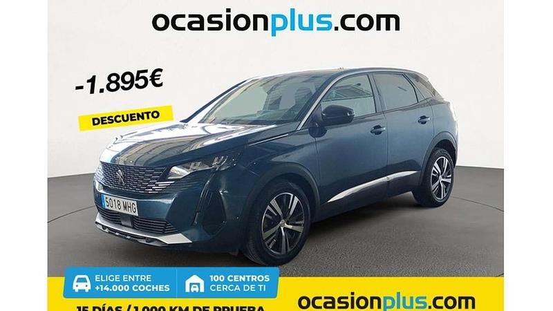 Azul Usado 2023 Peugeot 3008 Allure Monovolumen | 18.000 € (Precio justo) - Imagen 1/4