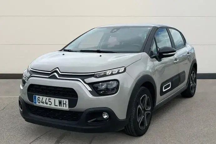 Usado Citroën C3 Feel 83 CV (61 kW) 2022 Gris Utilitario