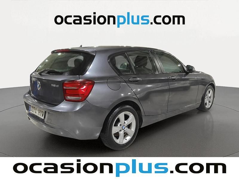 Usado BMW 118 143 CV (105 kW) 2014 Gris Utilitario
