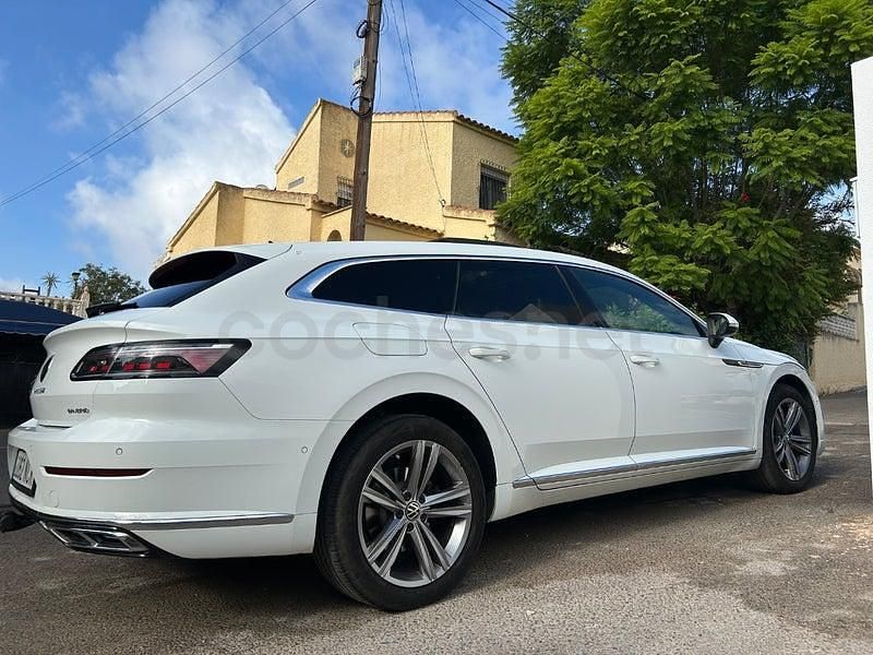 Usado VW Arteon R-line 218 CV (160 kW) 2021 Blanco Familiar