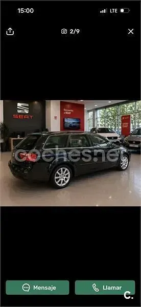 Usado Seat Exeo Style 150 CV (110 kW) 2010 Negro Familiar