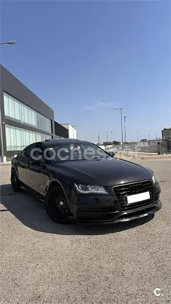 Usado Audi A7 Sportback Comfort 313 CV (230 kW) 2013 Negro Utilitario