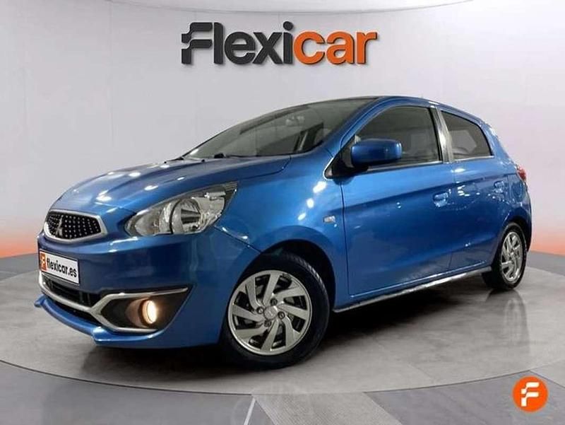 Usado Mitsubishi Space Star 80 CV (58 kW) 2018 Azul Utilitario