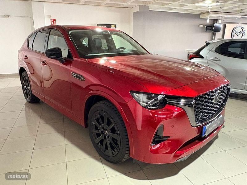 Rojo Usado 2024 Mazda CX-60 Homura-Line SUV | 48.900 € (Un poco caro) - Imagen 1/4