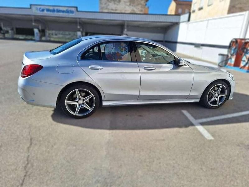 Usado Mercedes C200 170 CV (125 kW) 2017 Gris Berlina