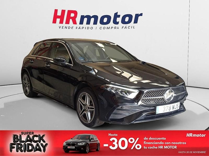 Negro Usado 2023 Mercedes A250 AMG line Berlina | 30.310 € (Precio justo) - Imagen 1/4